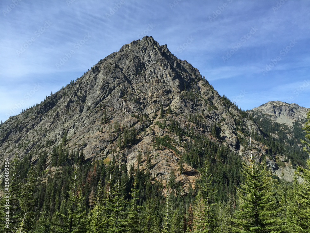 View of mountains in the Central Cascades View of mountains in the Central Cascades
