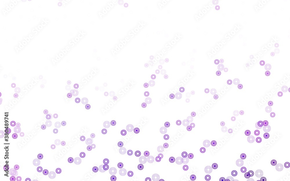 Light Blue, Red vector pattern with spheres.