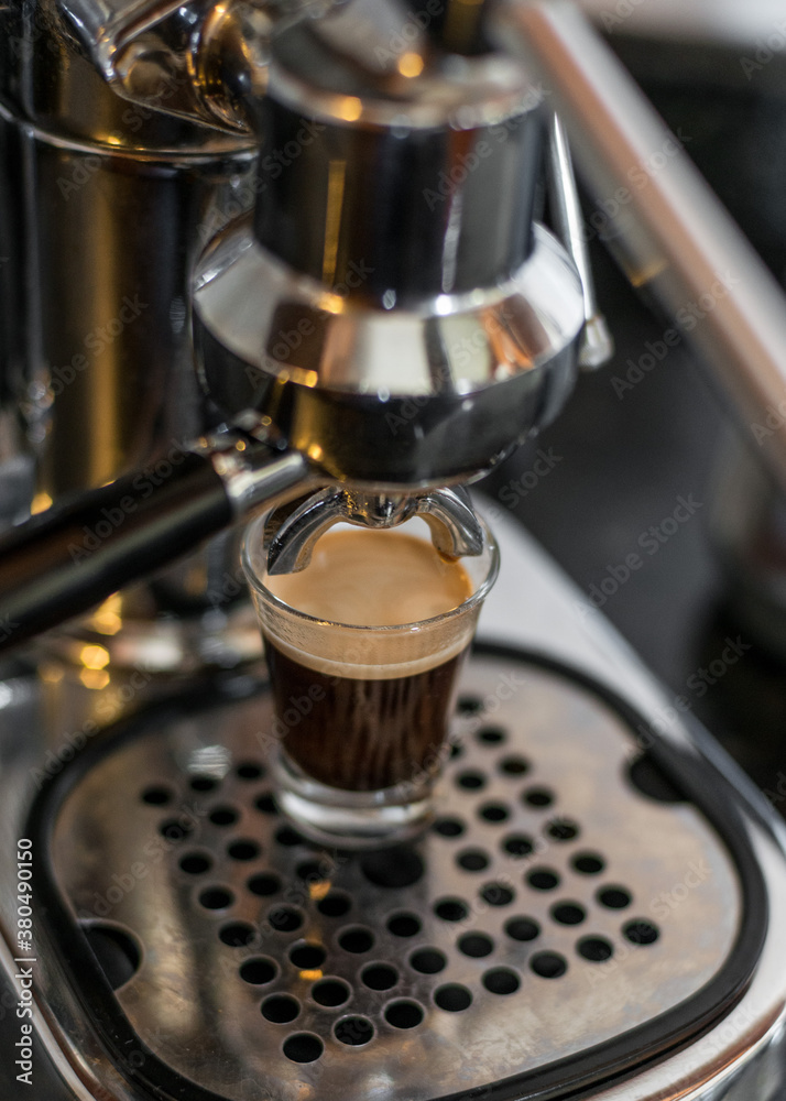 Espresso from coffee maker Espresso from coffee maker