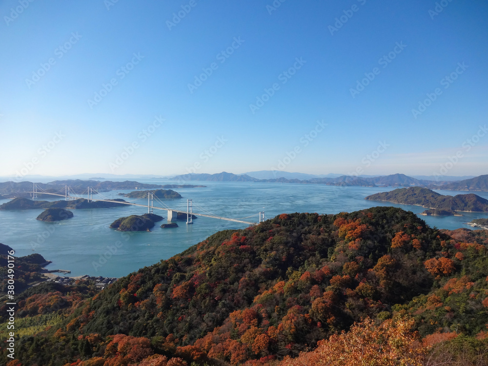 亀老山からの眺望(愛媛県今治市) 亀老山からの眺望(愛媛県今治市)