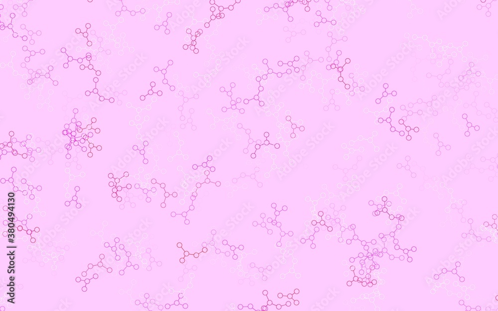 Light Pink vector background with forms of artificial intelligence. Light Pink vector background with forms of artificial intelligence.
