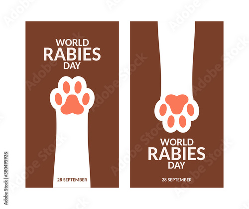 World Rabies Day Social Media Story Post Template