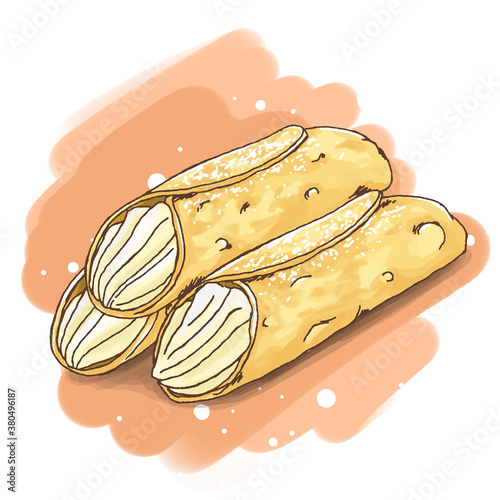 Italian dessert, Cannoli