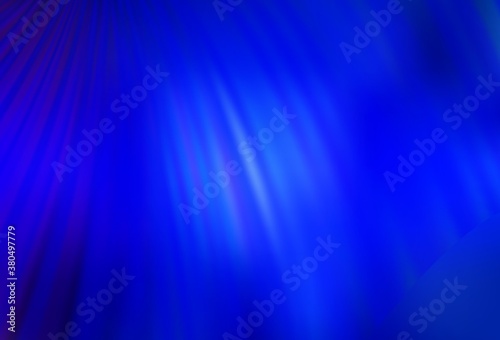 Dark BLUE vector abstract blurred layout. Colorful abstract illustration with gradient. Smart design for your work.