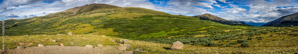 Alpine mountain landscape pano on Guanella Pass, Colorado Alpine mountain landscape pano on Guanella Pass, Colorado