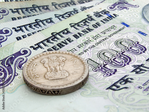 Εκτύπωση καμβά Indian Currency