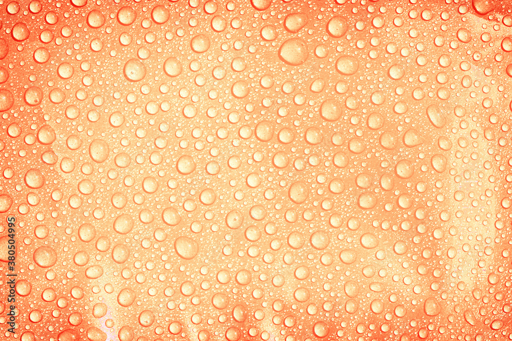 orange background with drops orange background with drops