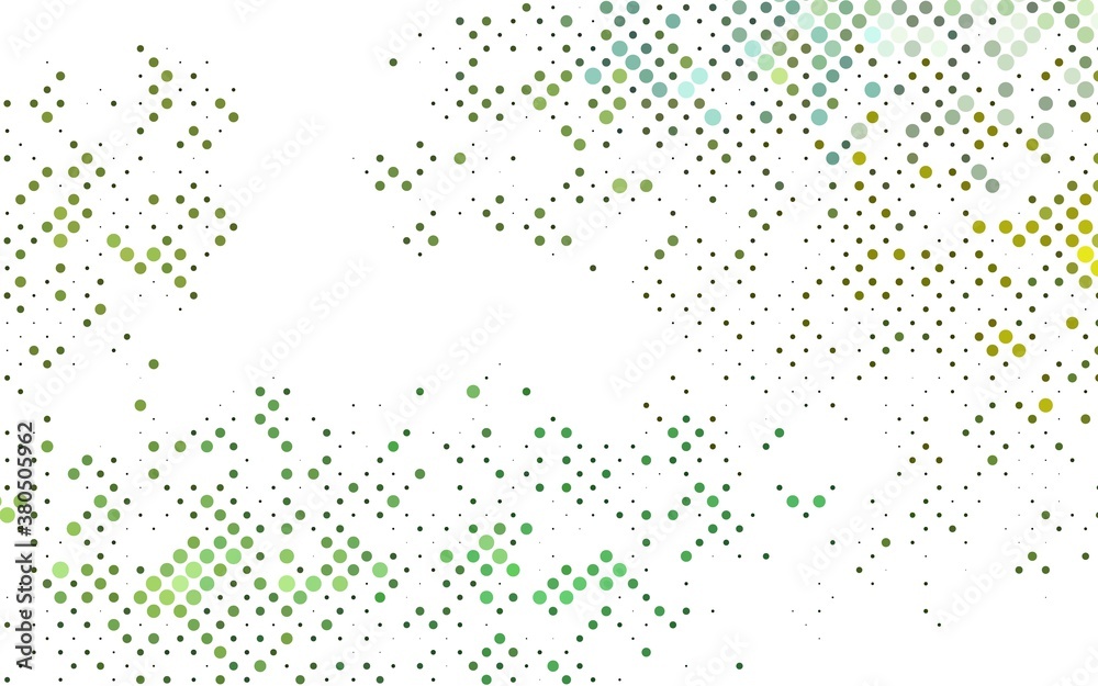 Light Green, Yellow vector template with circles. Blurred decorative design in abstract style with bubbles. Template for your brand book. Light Green, Yellow vector template with circles. Blurred decorative design in abstract style with bubbles. Template for your brand book.