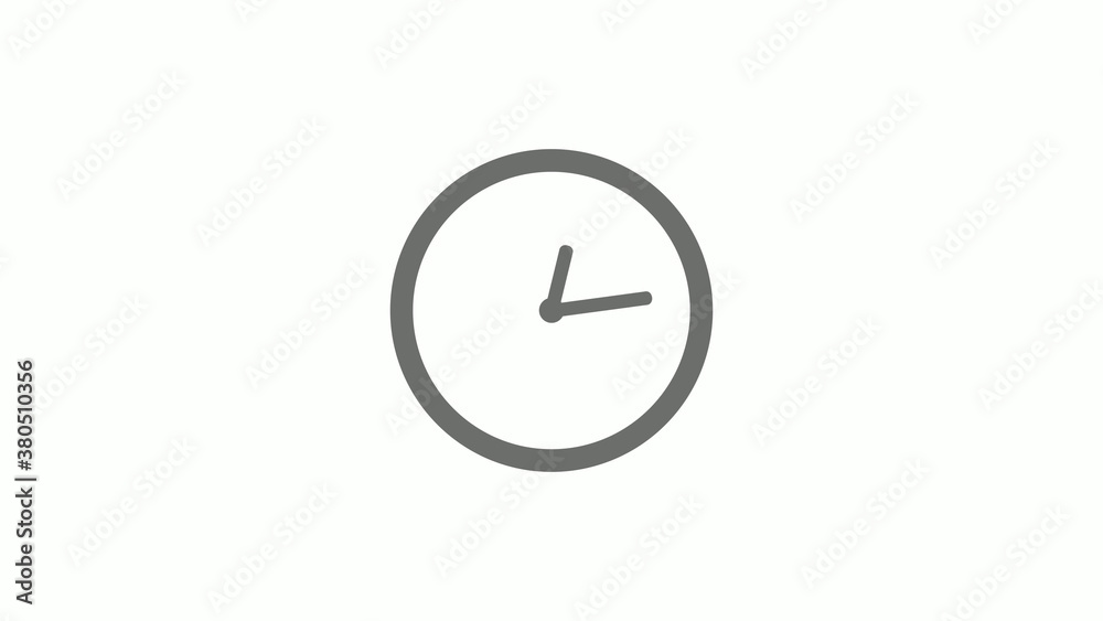 Gray color circle 12 hours clock icon without trick,clock icon Gray color circle 12 hours clock icon without trick,clock icon