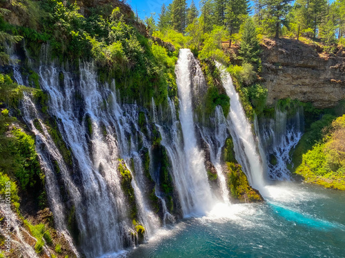 McArthur   Burney Falls Memorial State Park is the second oldest state park in the California State Parks system  located approximately 6 miles north of Burney  California. 