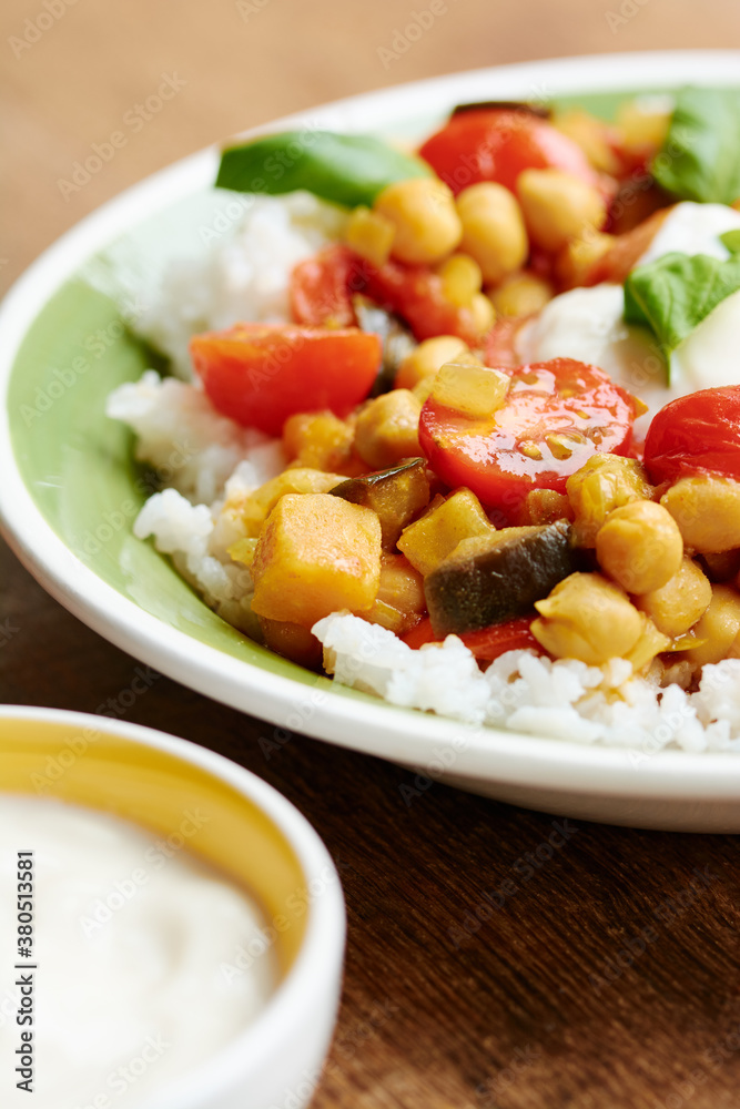 Curried Tomatoes and Eggplant with Chickpeas Curried Tomatoes and Eggplant with Chickpeas