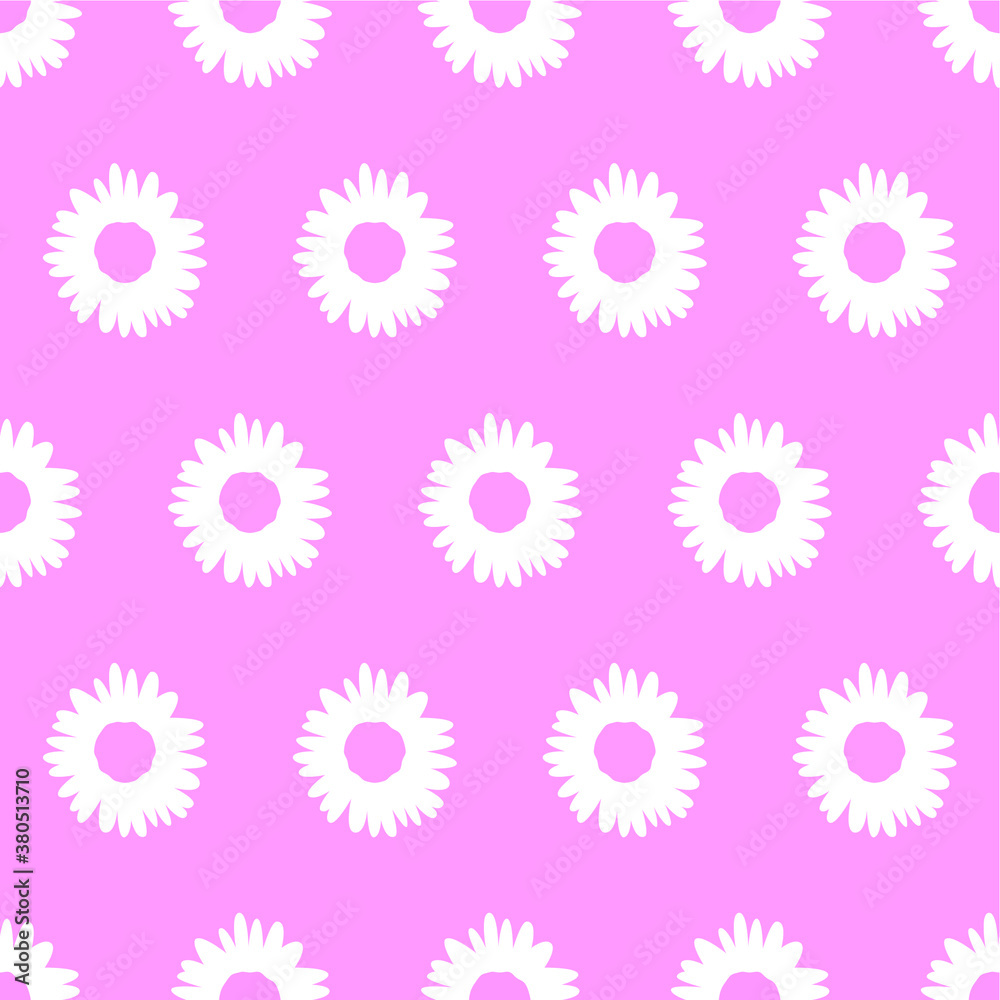 abstract flower pattern with pink background abstract flower pattern with pink background