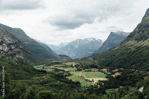 Wallpaper Mural Norwegian Landscape Torontodigital.ca