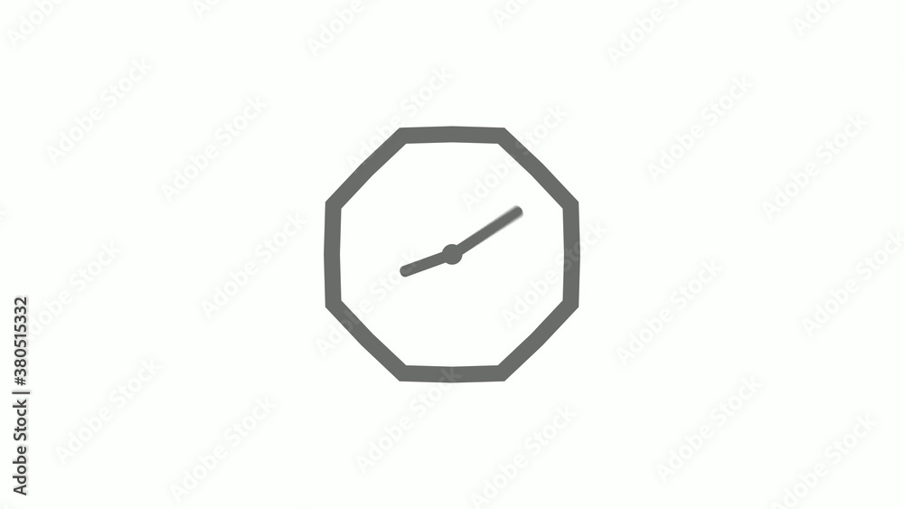 Counting down gray color 12 hours clock icon on white background,clock icon Counting down gray color 12 hours clock icon on white background,clock icon