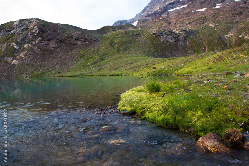 landscape with lake