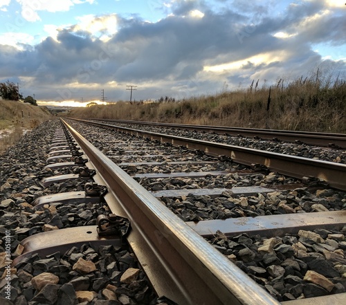 railway in the countryside