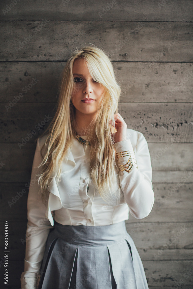 Portrait of a Blonde Woman Portrait of a Blonde Woman