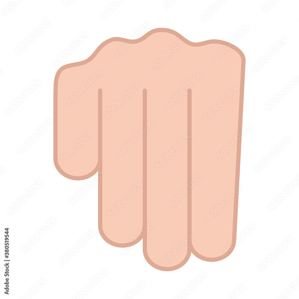 sign language hand gesture indicating m letter, line and fill icon sign language hand gesture indicating m letter, line and fill icon