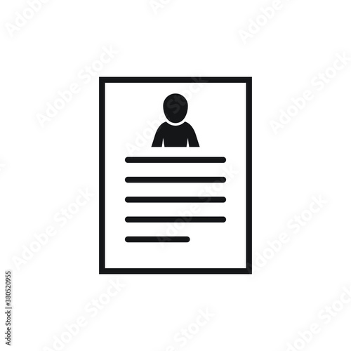 Job application icon design isolated on white background