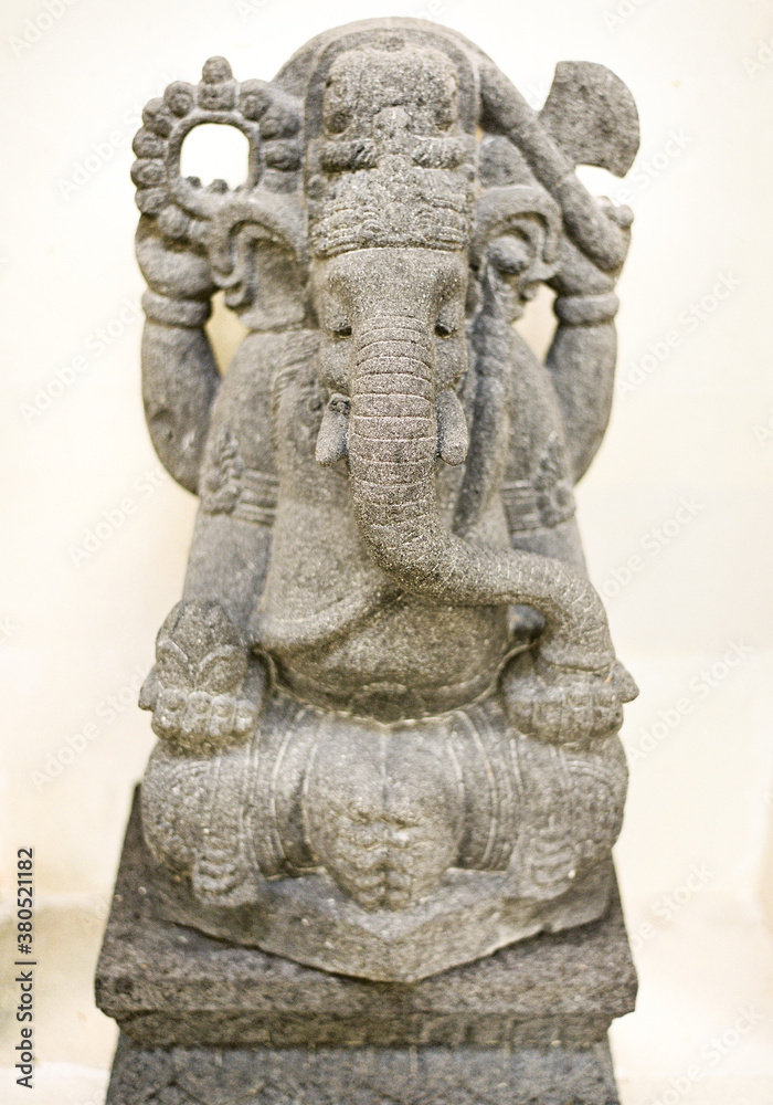 Stone Ganesh carving in Ubud Bali Stone Ganesh carving in Ubud Bali