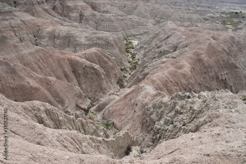 landscape in the desert