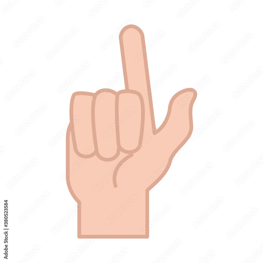sign language hand gesture indicating l letter, line and fill icon sign language hand gesture indicating l letter, line and fill icon