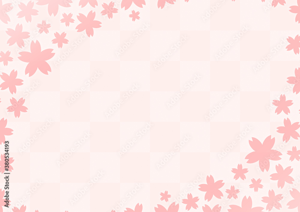 桜 背景素材 イラスト