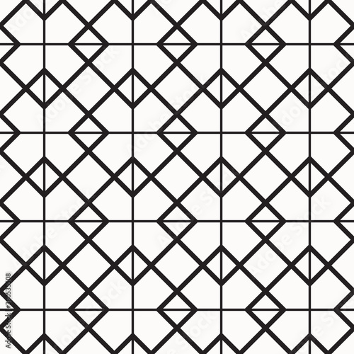 Geometry of triangle and square on background. vector pattern. pattern is on swatch panel.