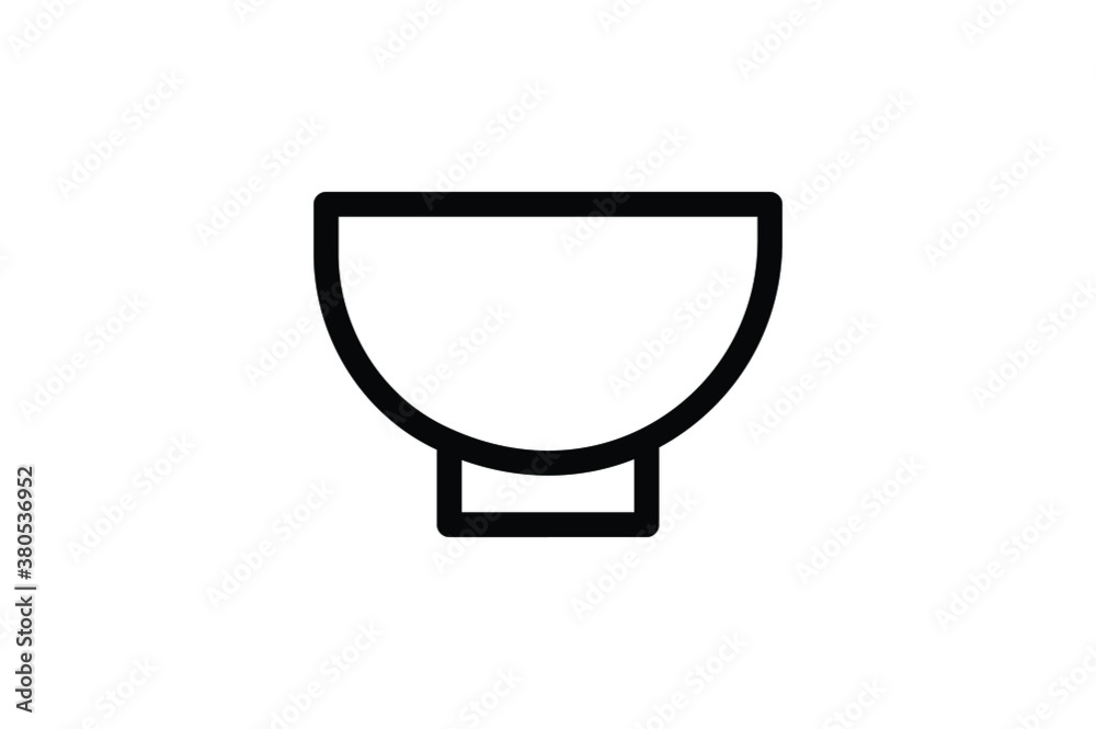 Kitchen Icon - Bowl