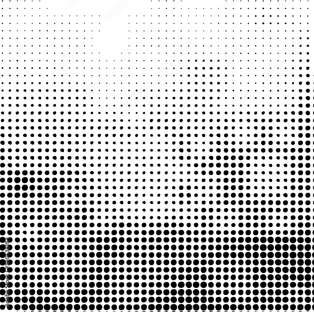 Halftone Pattern. Abstract Halftone Dots. Vector Illustration.