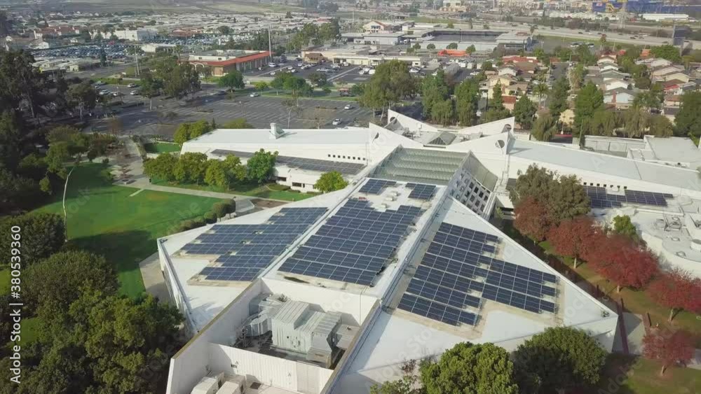 Solar Panels On Building Roof Solar Panels On Building Roof