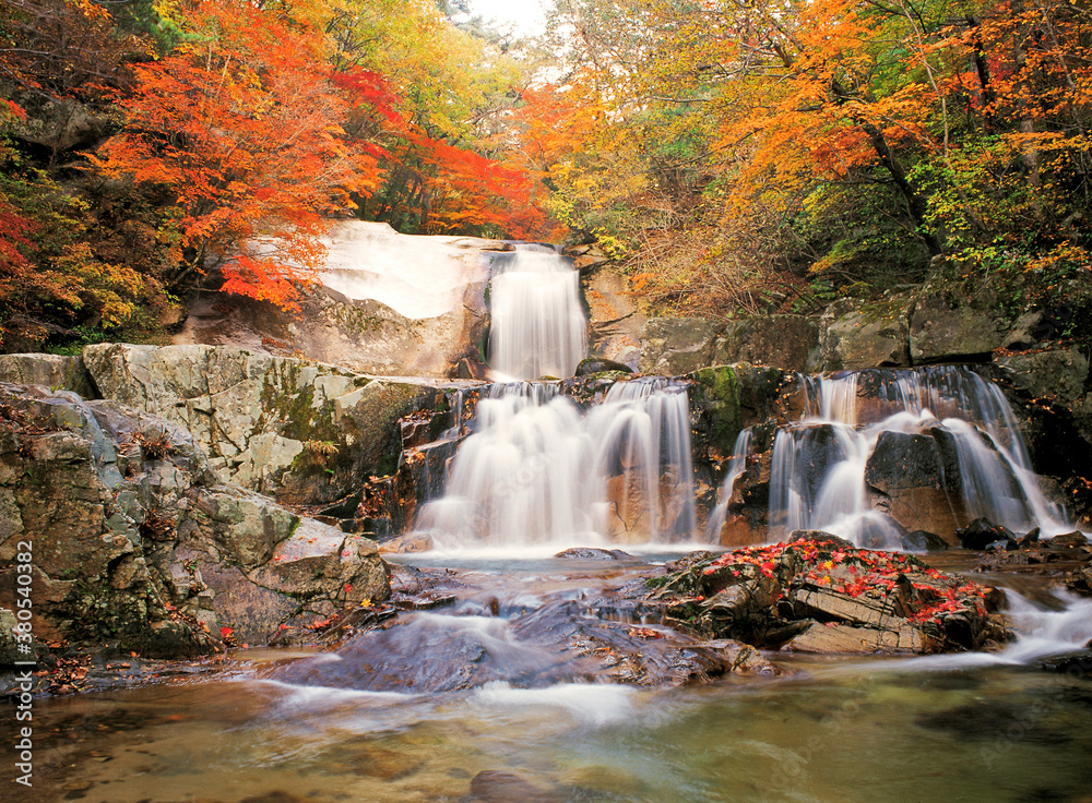 Fotografie valley in Autumn