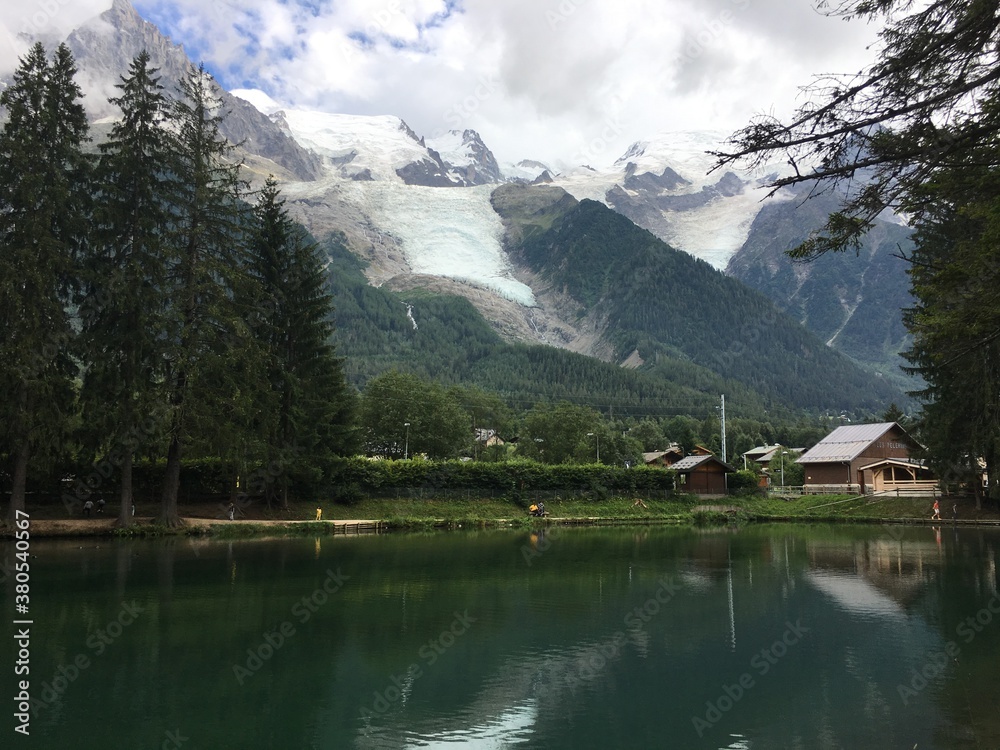 swiss alpine lake