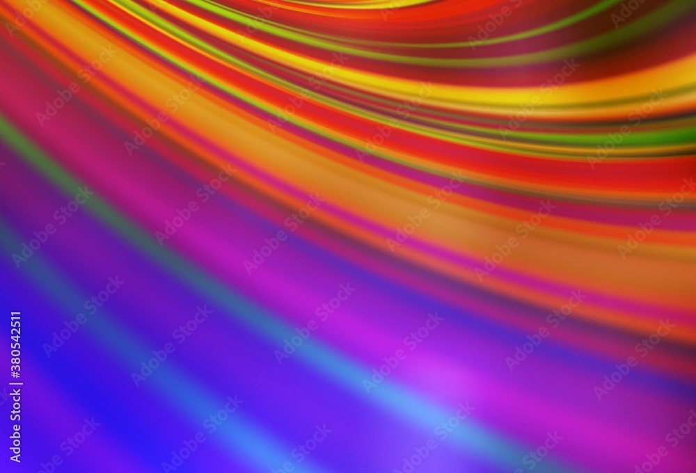 Obraz premium Light Pink, Yellow vector colorful blur background.