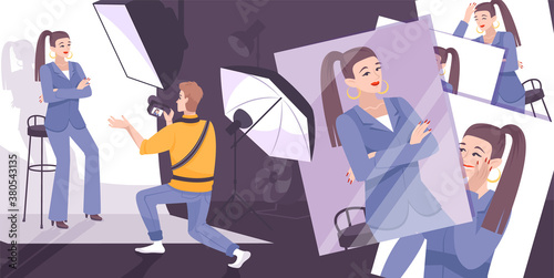 Photography Process Background