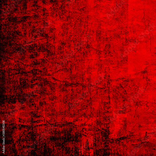old, grunge texture background in red