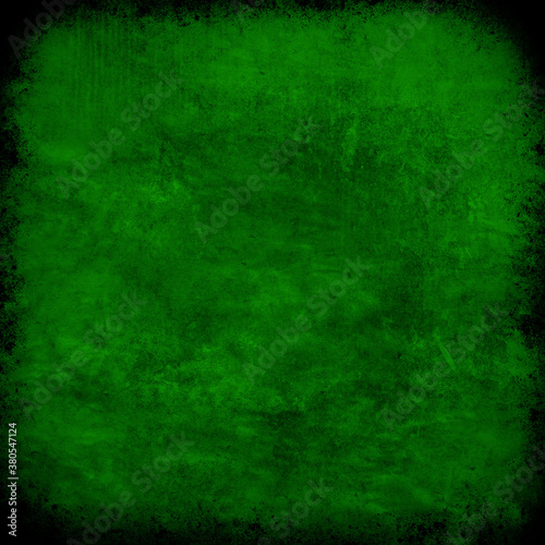Green grunge abstract background texture © photolink