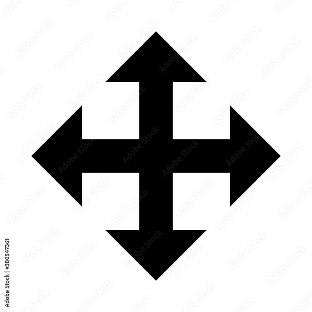 Arrow pointer cursor icon v5. Internet flat icon symbol for applications. Arrow pointer cursor icon v5. Internet flat icon symbol for applications.