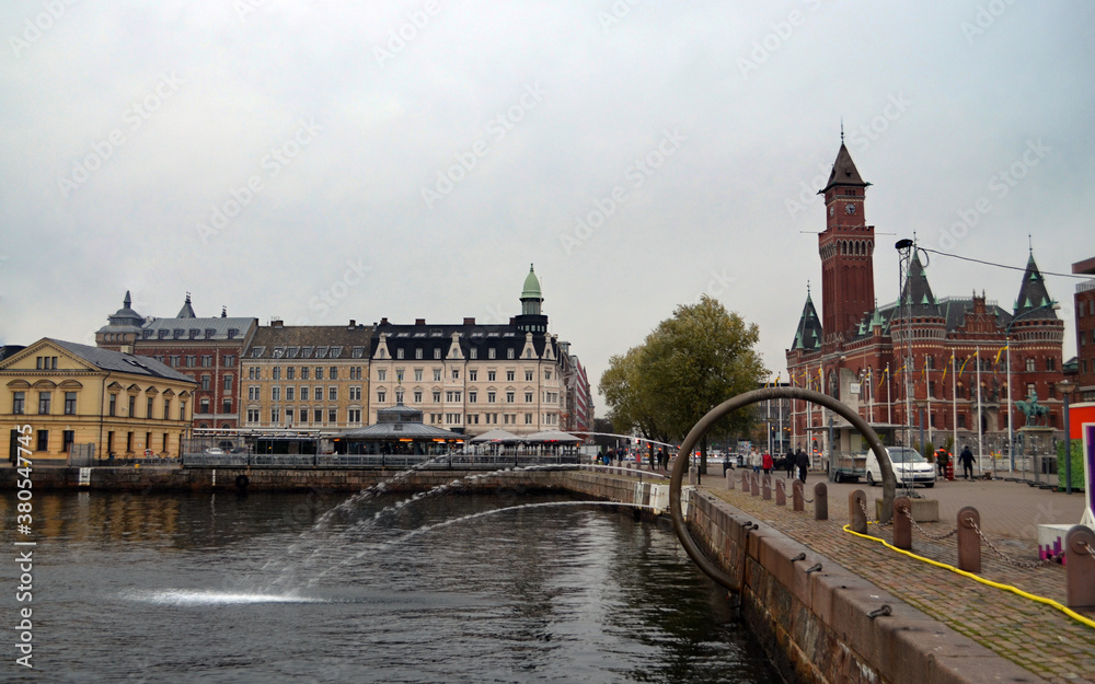 Fototapeta premium Sweden - Helsingborg by the Sea