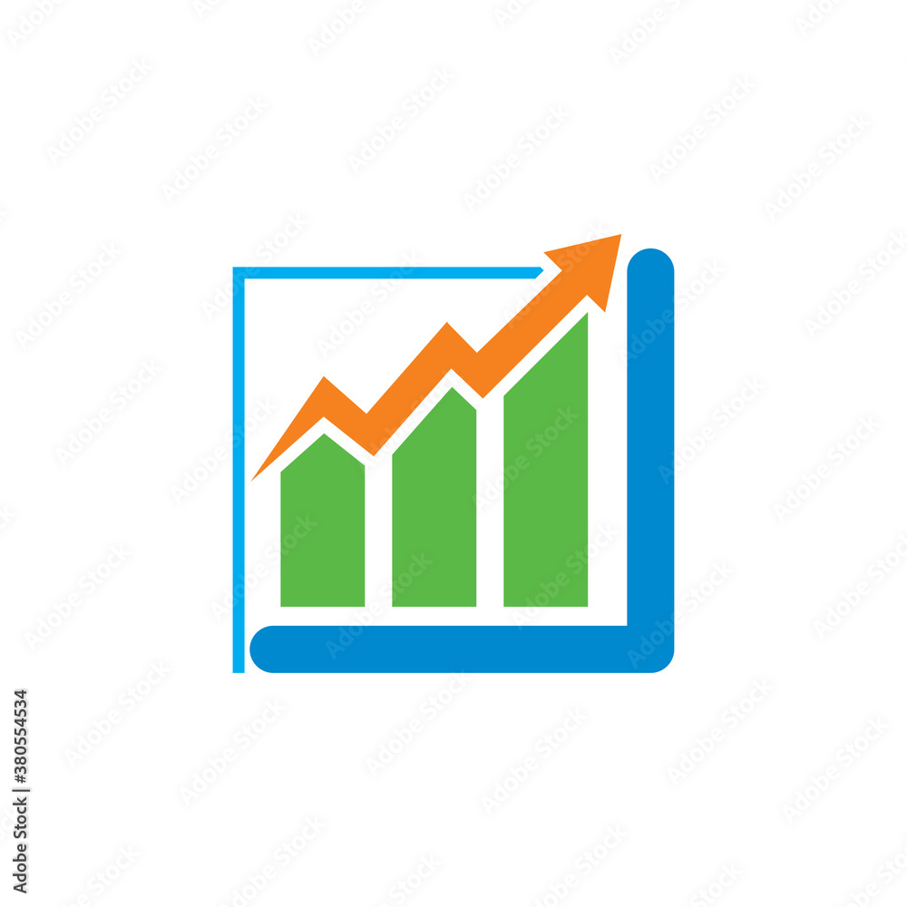 Up Chart Vector , Finance Logo Up Chart Vector , Finance Logo