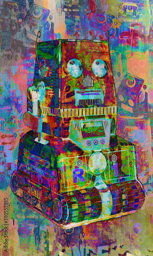 trippy robot 