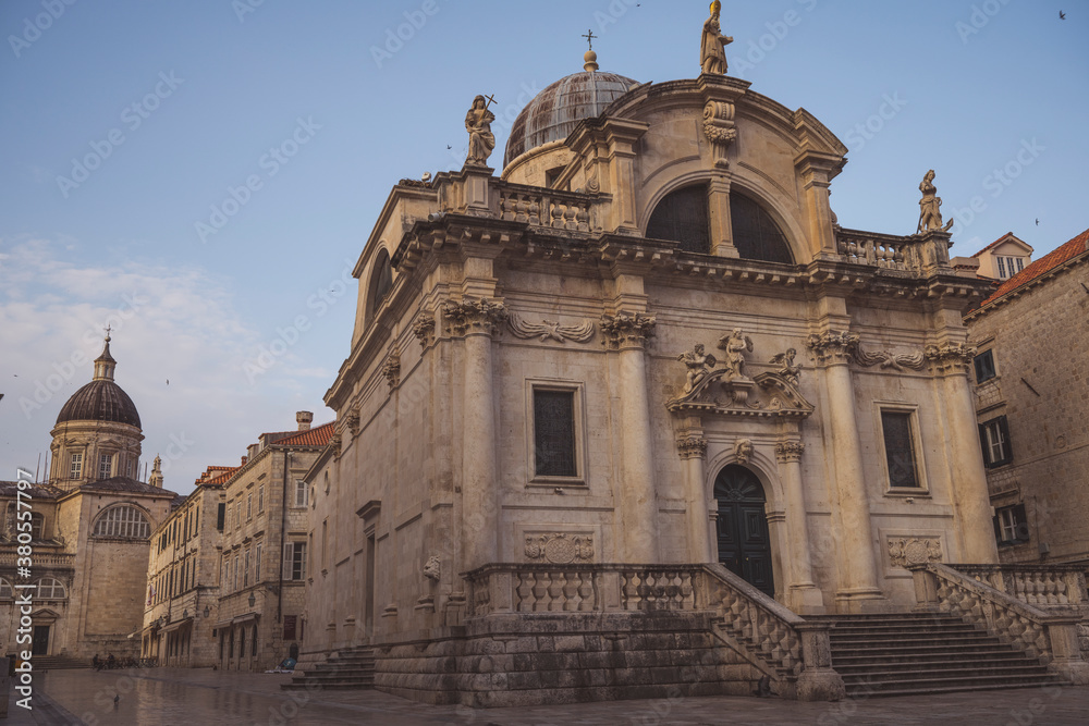 The Church of St. Blaise in Dubrovnik, Croatia