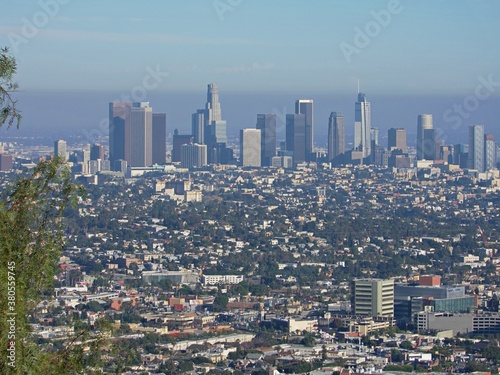 Blick auf Downtown Los Angeles