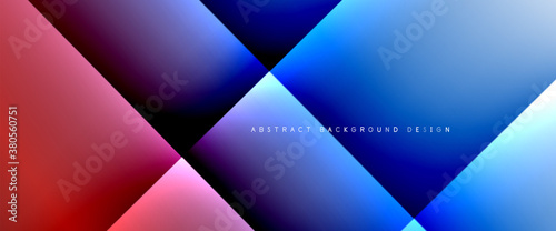 Fluid gradients with dynamic diagonal lines abstract background. Bright colors with dynamic light and shadow effects. Vector wallpaper or poster