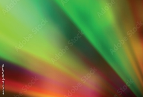 Light Green  Yellow vector colorful abstract texture.