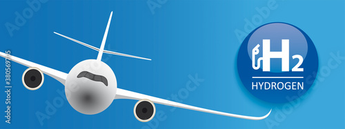 H2 Hydrogen Flights Jet Header