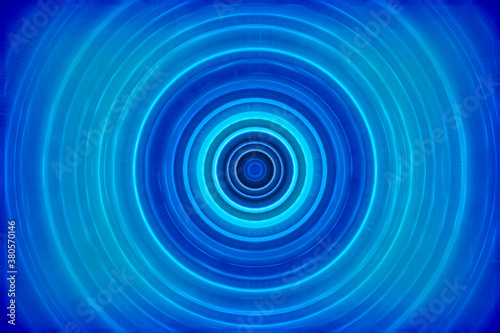 Blue whirlwind. Graphic digital abstract background