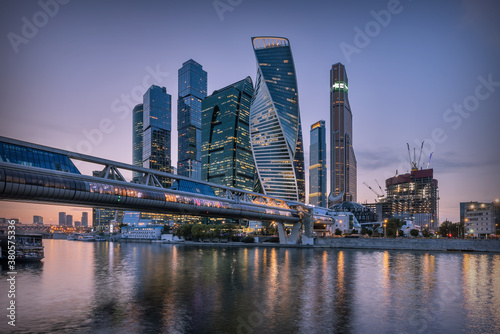 Moscow International Business Center (Moscow City), Russia. 