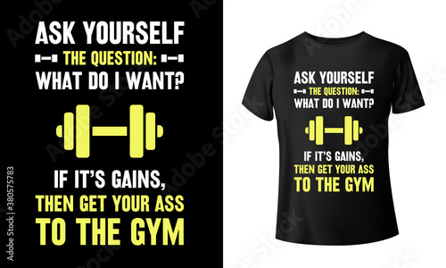 Exclusive Gym/Fitness t shirt design
