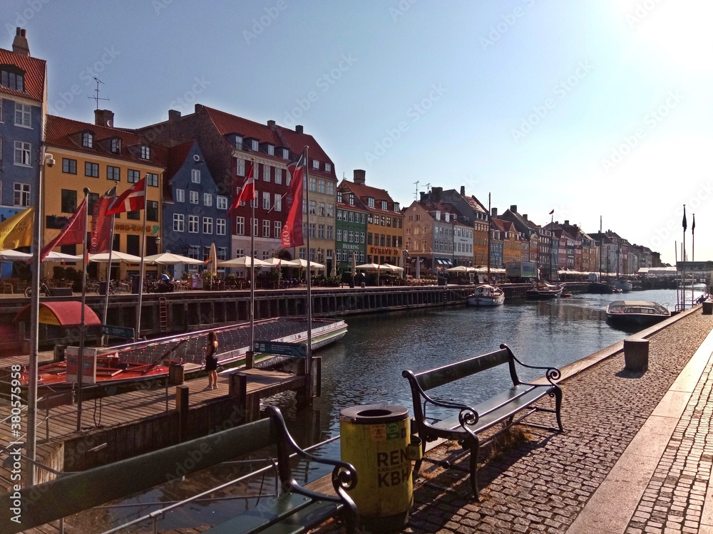 Moderne und historische Architektur in Kopenhagen